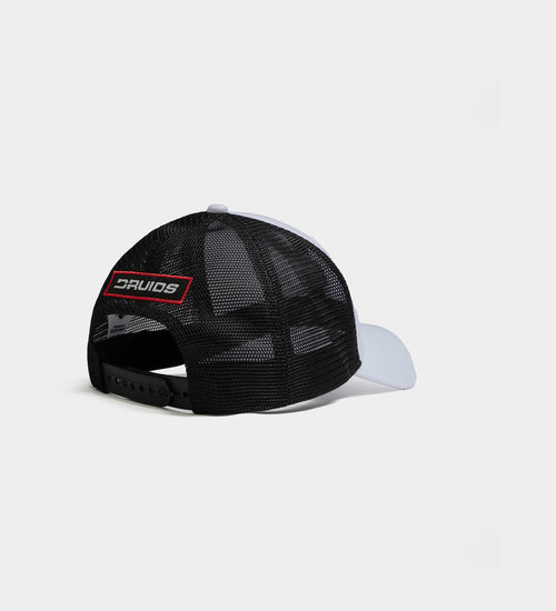 KIDS PLAYERS D BADGE CAP - WHITE/BLACK