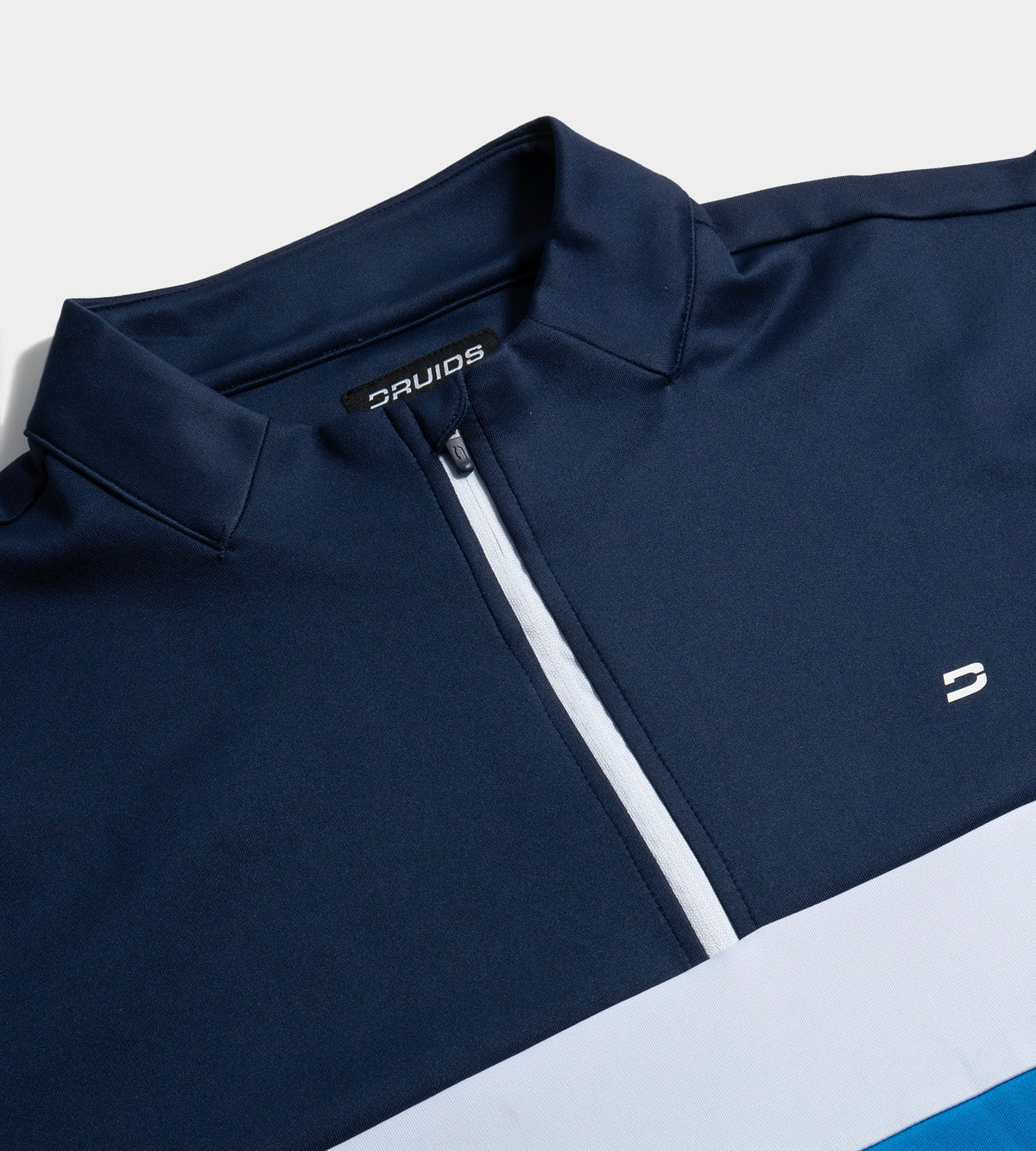 BLOCK HALF MIDLAYER - NAVY