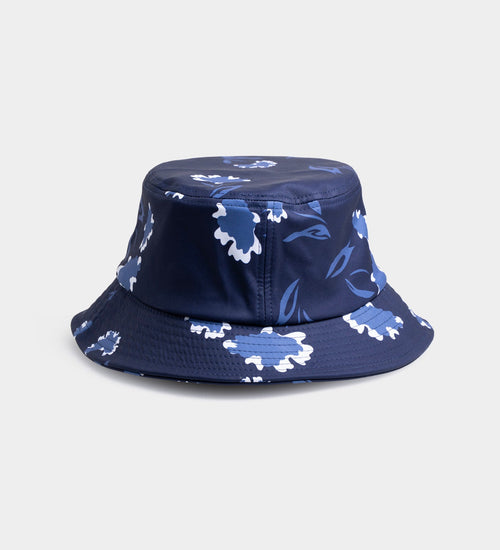 FLORA BUCKET HAT - NAVY
