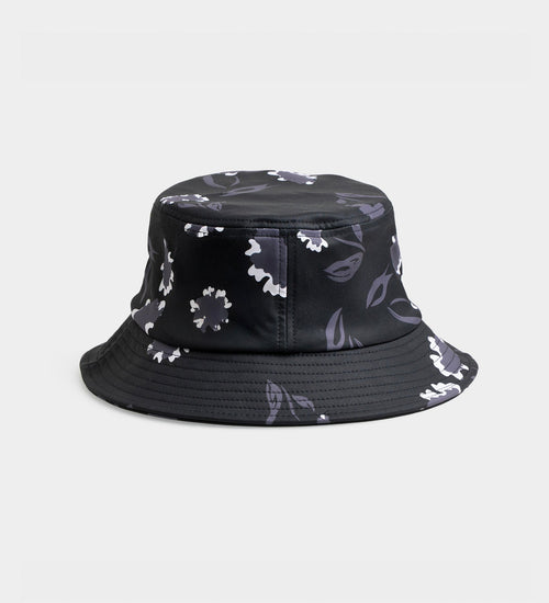 FLORA BUCKET HAT - BLACK
