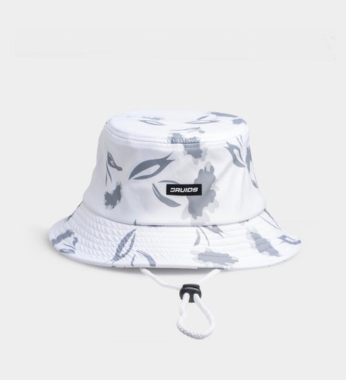 FLORA BUCKET HAT - WHITE