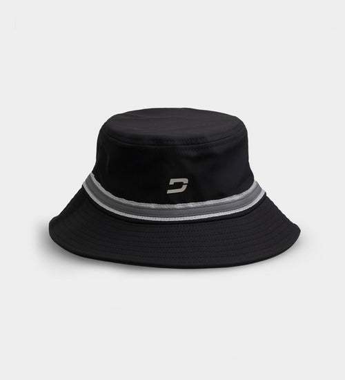 BIRDIE BUCKET HAT - BLACK/ GREY