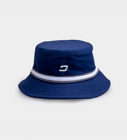 BIRDIE BUCKET HAT - NAVY / WHITE