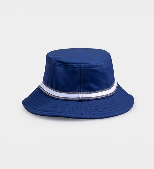 BIRDIE BUCKET HAT - NAVY / WHITE