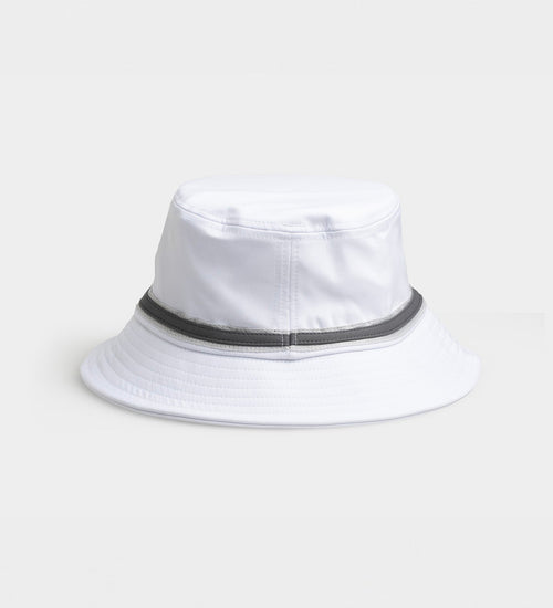 BIRDIE BUCKET HAT - WHITE / GREY