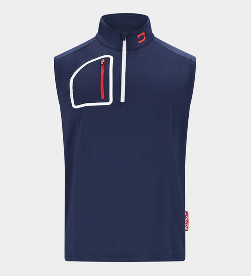 NAUTICAL SLEEVELESS - NAVY