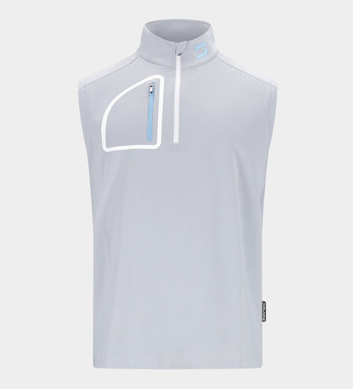 NAUTICAL SLEEVELESS - GREY