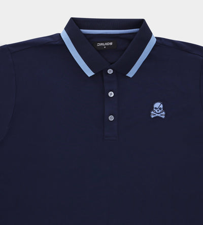 OUT OF THE WOODS POLO - NAVY