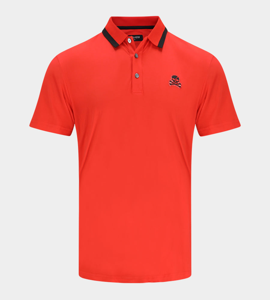 OUT OF THE WOODS POLO - RED