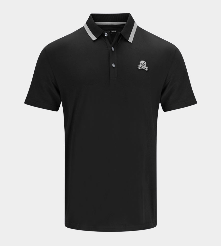 OUT OF THE WOODS POLO - BLACK