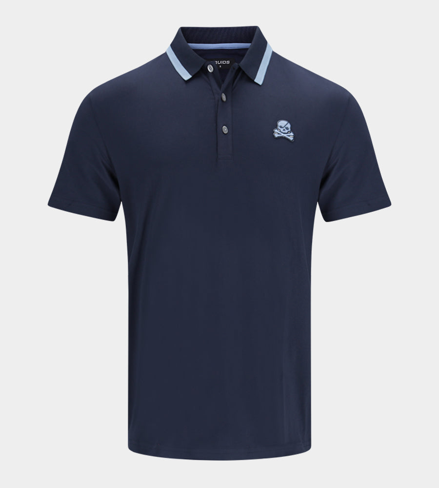 OUT OF THE WOODS POLO - NAVY