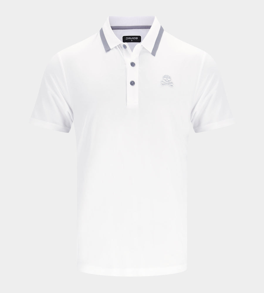 OUT OF THE WOODS POLO - WHITE