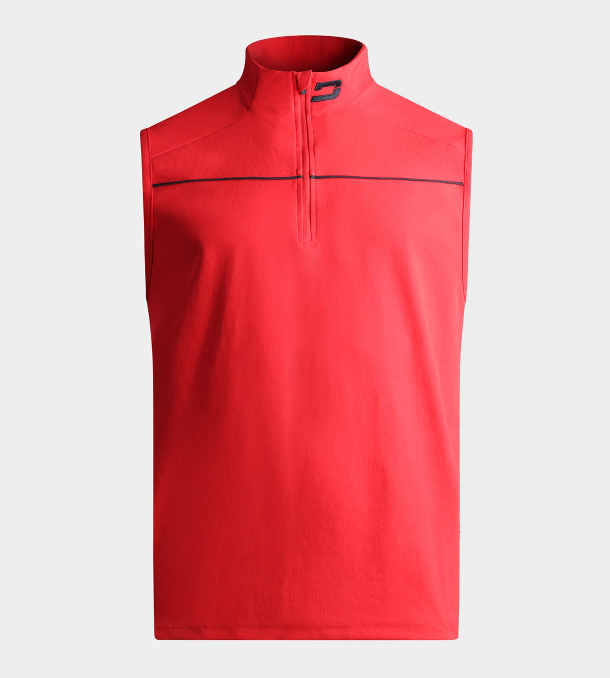 PIQUE SLEEVELESS - RED