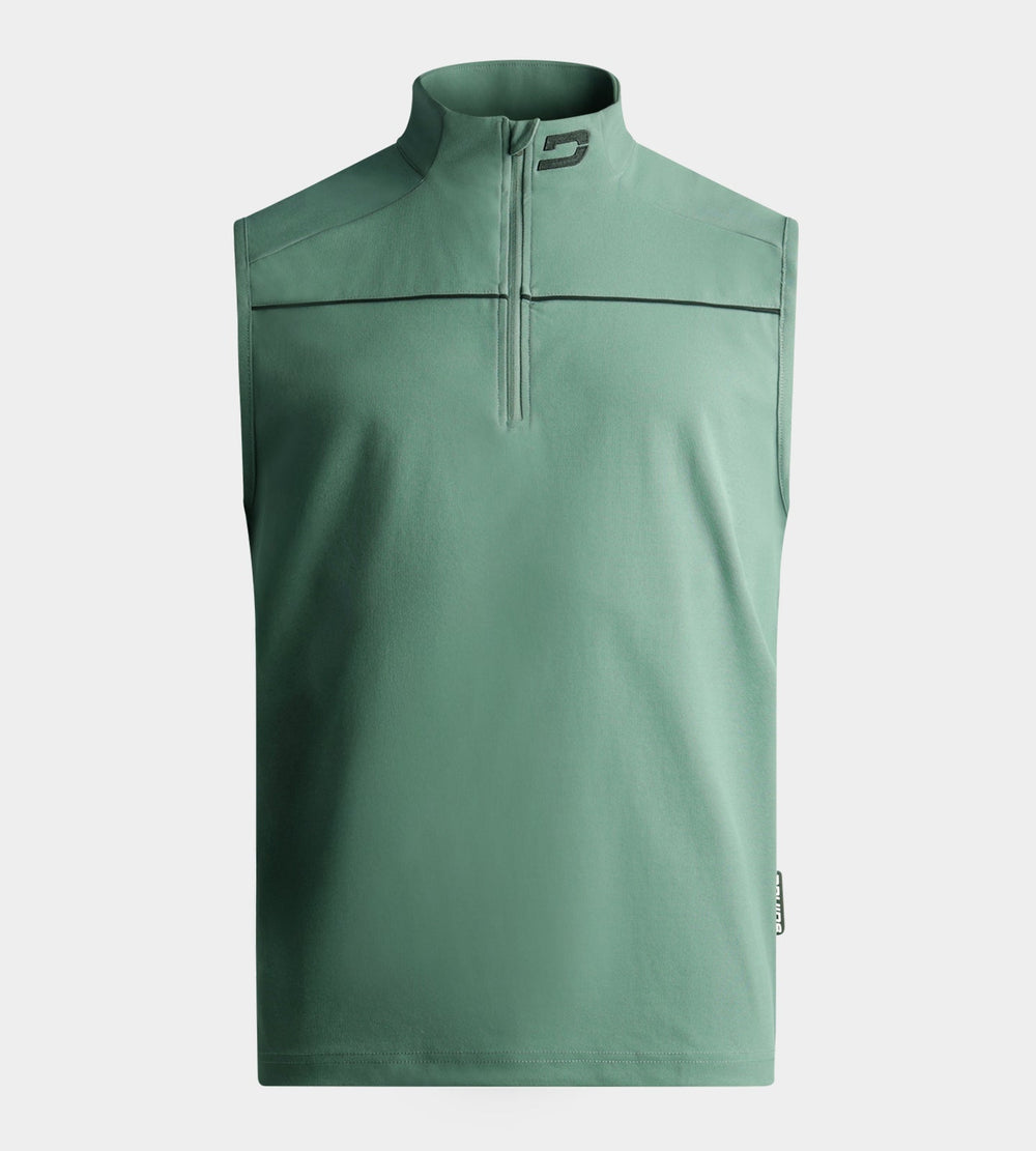 PIQUE SLEEVELESS - SAGE