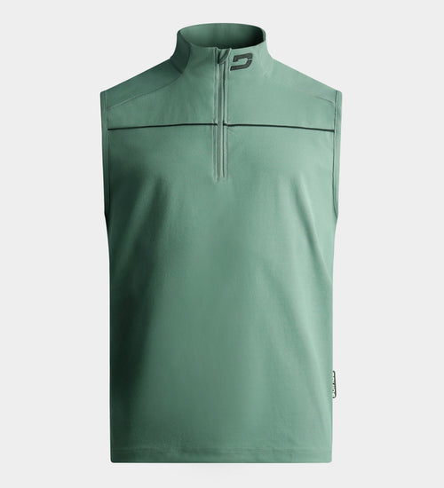 PIQUE SLEEVELESS - SAGE