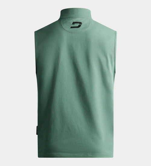 PIQUE SLEEVELESS - SAGE