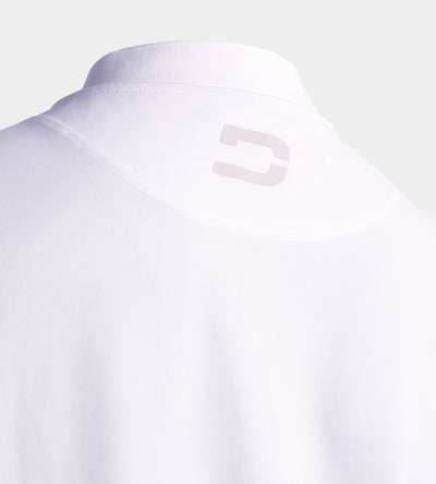 PRIME PIQUE POLO - WHITE