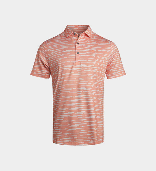 KIDS PARALLEL POLO - CORAL