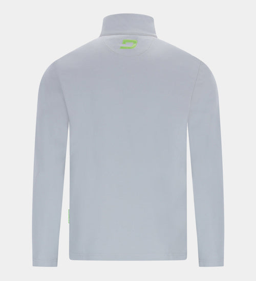 PIQUE MIDLAYER - GREY
