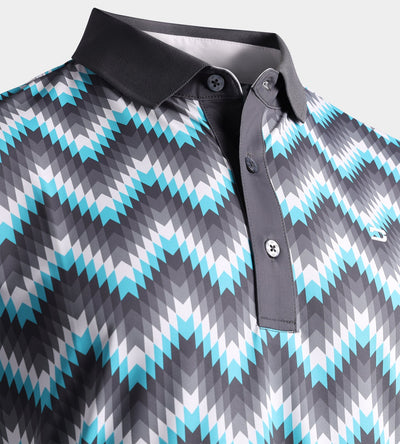 PRINT-TEK POLO - TEAL