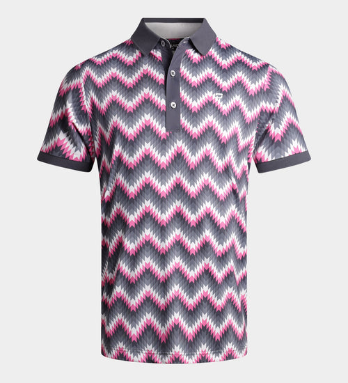 PRINT-TEK POLO - PINK