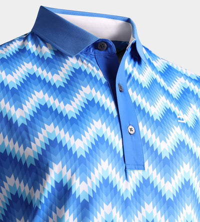 PRINT-TEK POLO - BLUE