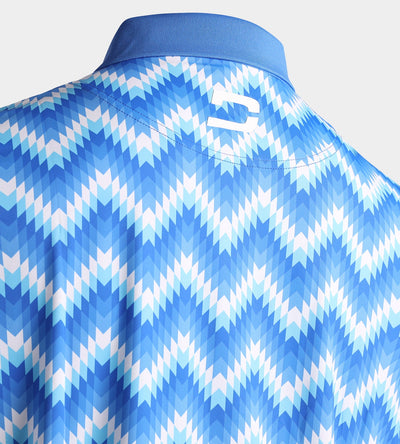 PRINT-TEK POLO - BLUE