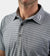 REFLECTIVE STRIPE POLO - GREY - DRUIDS