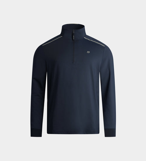 KIDS RIBBED PINE MIDLAYER - NAVY