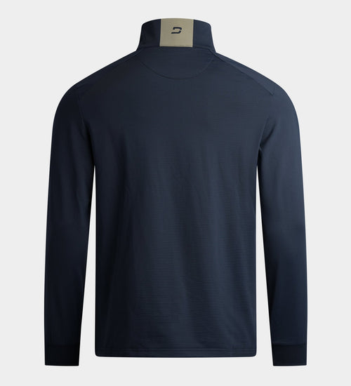 RIBBED PINE MIDLAYER - NAVY