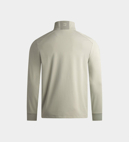 KIDS RIBBED PINE MIDLAYER - GREY