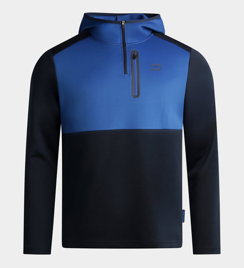 SCRAMBLE HOODIE - BLUE