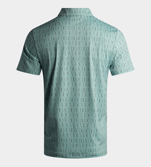 SCRIBBLE CLUB POLO - SAGE