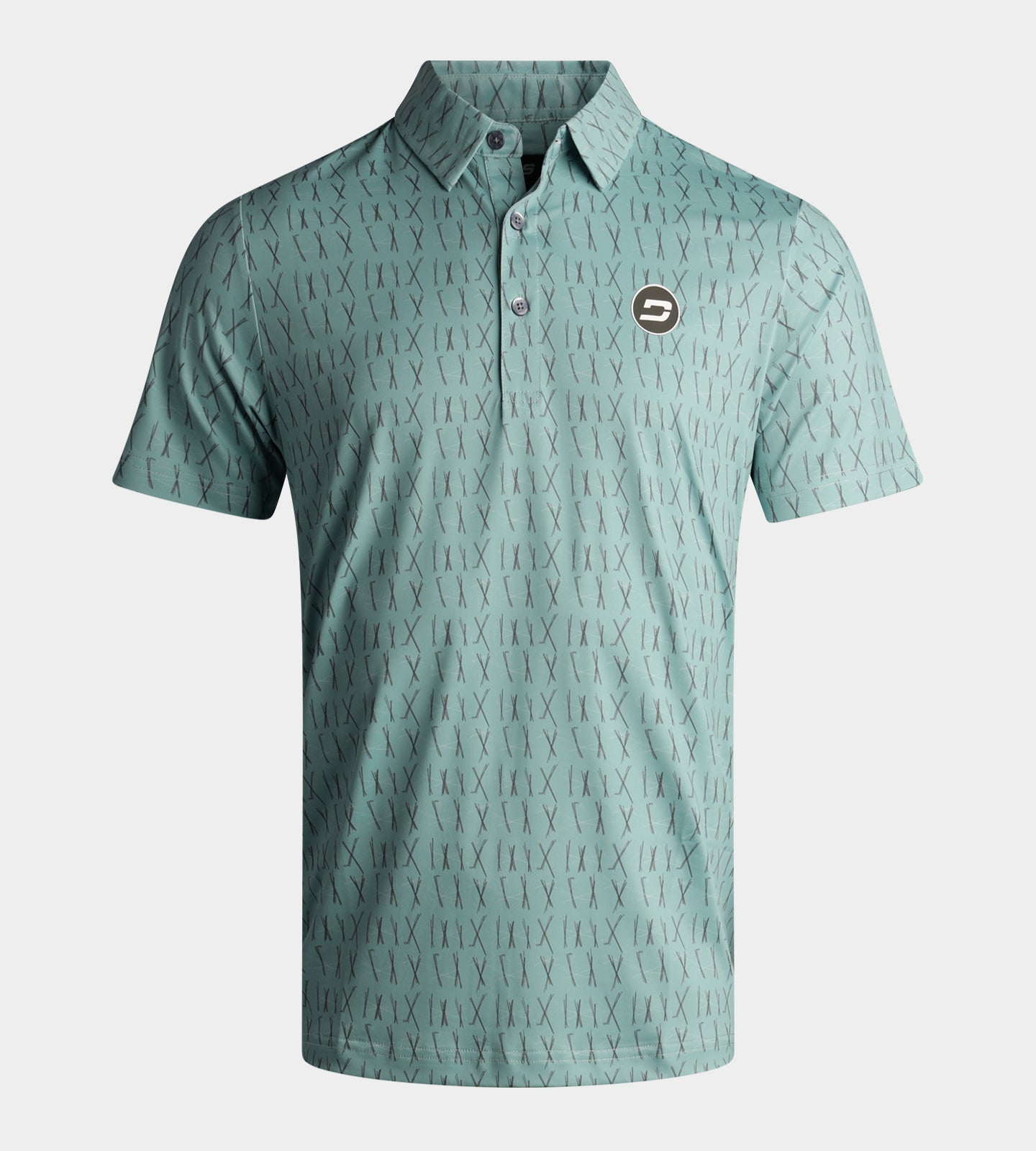 SCRIBBLE CLUB POLO - SAGE