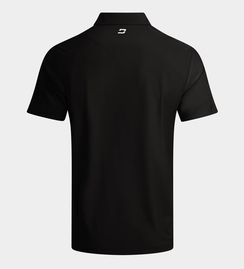 SLATE POLO - BLACK / WHITE
