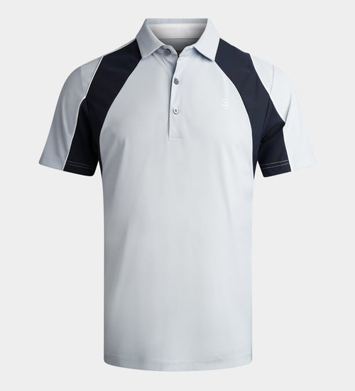 SLATE POLO - BLUE / WHITE