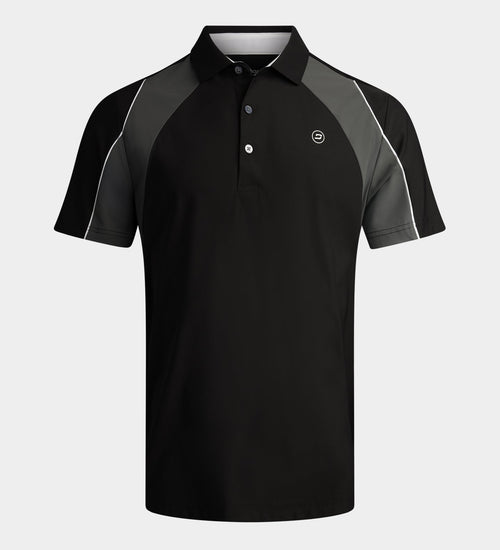 SLATE POLO - BLACK / WHITE
