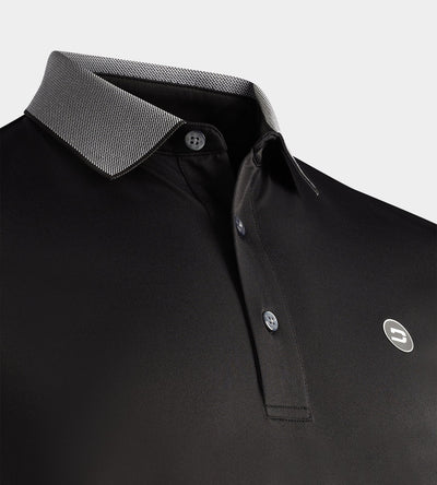 SOLITAIRE POLO - BLACK