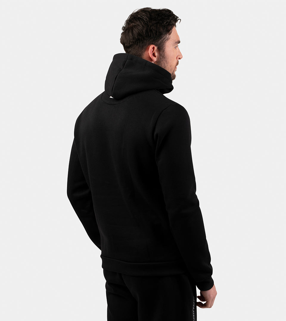 THE DOUBLE LOGO HOODIE - BLACK - DRUIDS