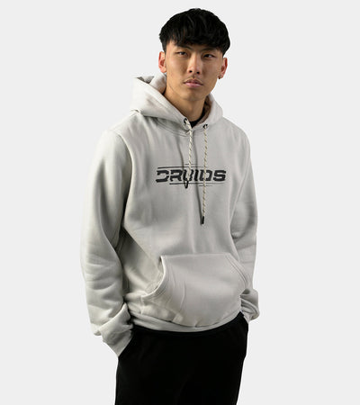 TURBULENCE HOODIE - GREY - DRUIDS