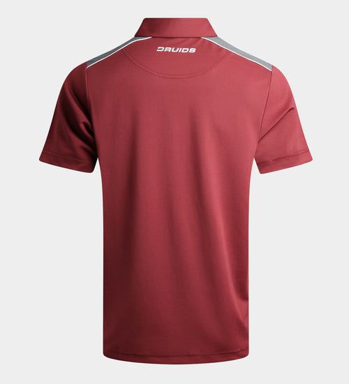 TECH DROP POLO - BURGUNDY