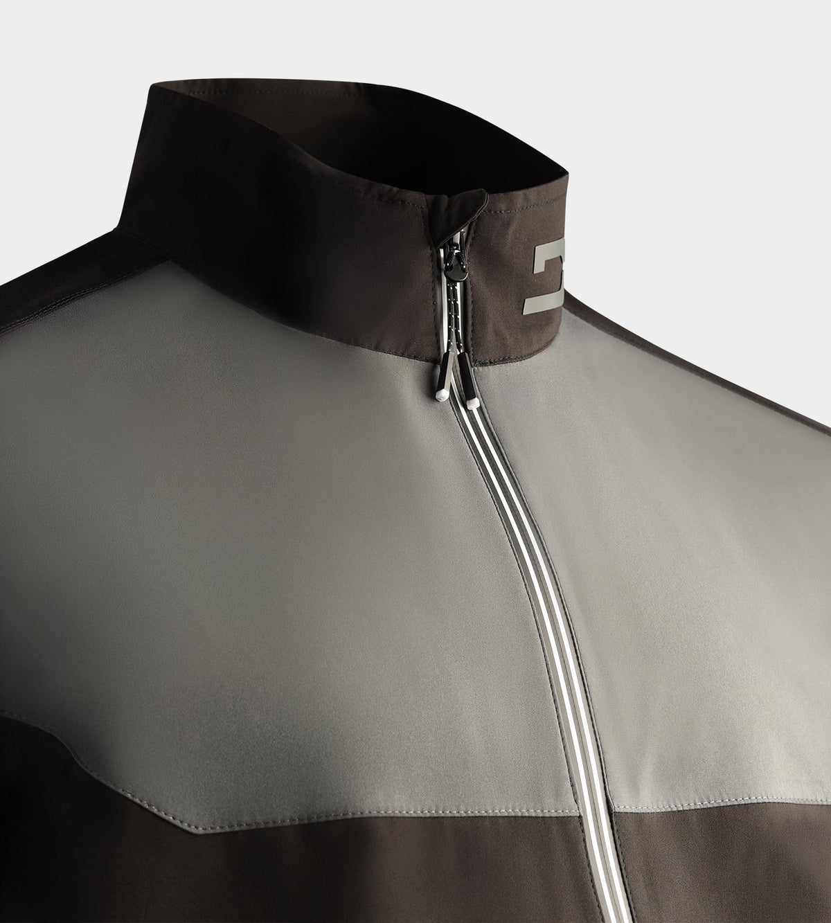 THUNDER RAIN JACKET - BLACK / GREY