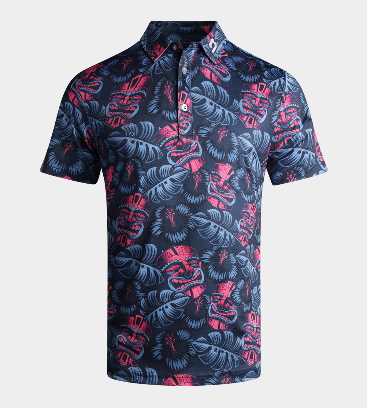 TIKI POLO - NAVY / PINK