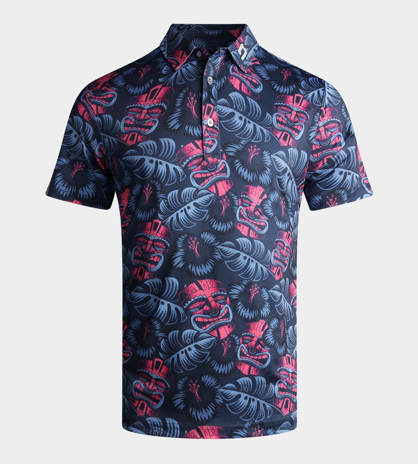 TIKI POLO - NAVY / PINK