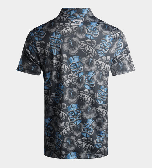 TIKI POLO - GREY / BLUE
