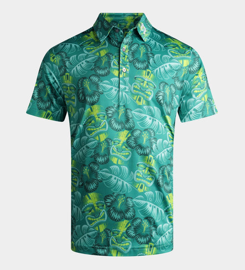 TIKI POLO - GREEN