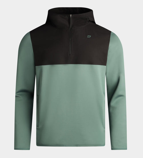 TOUR HOODIE - SAGE/BLACK