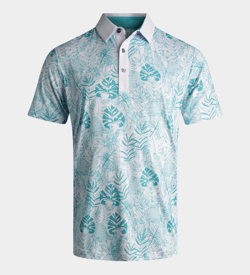 TROPICAL POLO - WHITE