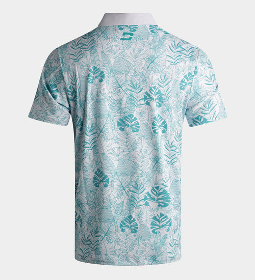 TROPICAL POLO - WHITE