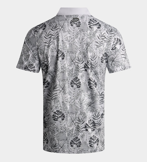 TROPICAL POLO - CHARCOAL